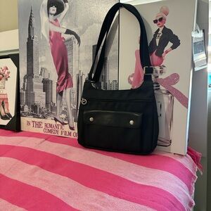 Longchamp Black Shoulder Bag